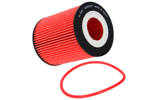 Filtro de aceite K&N - Serie de alto rendimiento. Compatible con: Ford (HP-7043). K&N