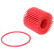 Filtro de aceite K&N - Serie de alto rendimiento. Compatible con: Lexus, Scion, Toyota (HP-7021). K&N
