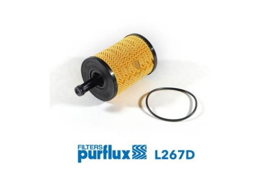 Filtro de aceite L267D Purflux, Imagen 2