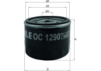 Filtro de aceite OC 1290 Mahle