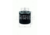 Filtro de aceite OC 17 Mahle