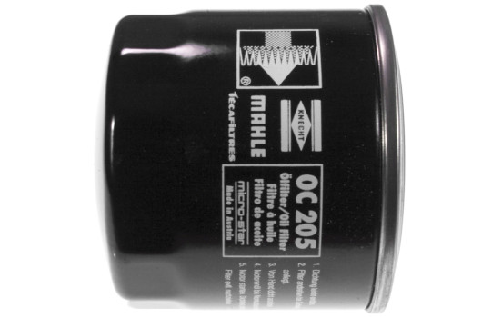 Filtro de aceite OC 205 Mahle, Imagen 2
