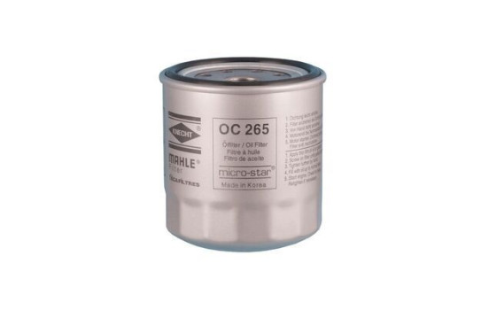 Filtro de aceite OC 265 Mahle, Imagen 3
