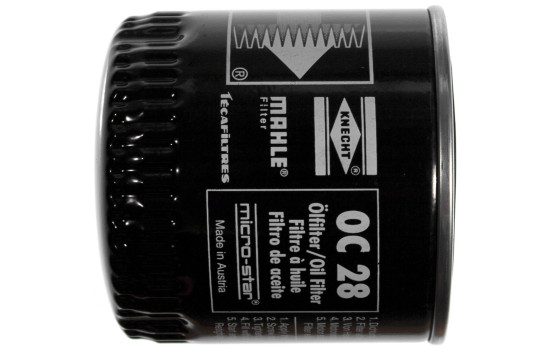Filtro de aceite OC 28 Mahle, Imagen 2
