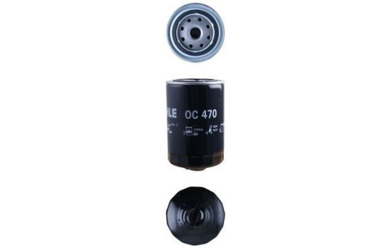 Filtro de aceite OC 470 Mahle, Imagen 4