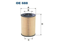 Filtro de aceite OE 688 Filtron