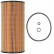 Filtro de aceite OX 123/1D Mahle