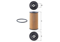 Filtro de aceite OX 1308D Mahle