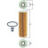 Filtro de aceite OX 183/5D1 Mahle, Miniatura 3