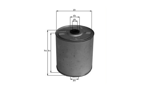 Filtro de aceite OX 1D Mahle, Imagen 3