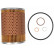 Filtro de aceite OX 32D Mahle