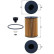Filtro de aceite OX 353/7D Mahle, Miniatura 3