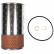Filtro de aceite OX 38D Mahle