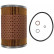 Filtro de aceite OX 41D Mahle