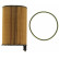 Filtro de aceite OX 420D Mahle