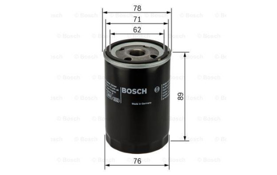 Filtro de aceite P3050 Bosch, Imagen 3