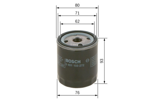 Filtro de aceite P3272 Bosch, Imagen 5