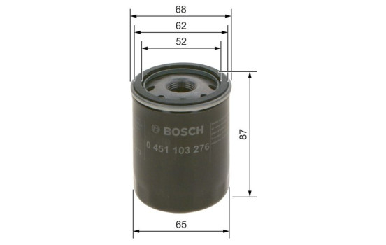 Filtro de aceite P3276 Bosch, Imagen 4