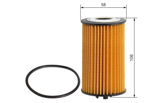 Filtro de aceite P7006 Bosch, Imagen 4