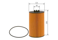 Filtro de aceite P7051 Bosch