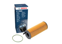 Filtro de aceite P7066 Bosch