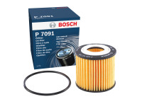 Filtro de aceite P7091 Bosch