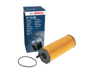 Filtro de aceite P7126 Bosch