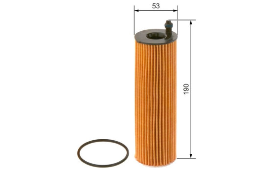 Filtro de aceite P7238 Bosch, Imagen 2