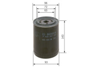 FILTRO DE ACEITE P7256 Bosch