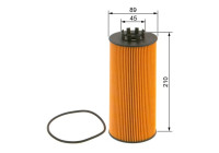 Filtro de aceite P7280 Bosch