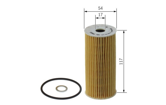 Filtro de aceite P7333 Bosch, Imagen 5
