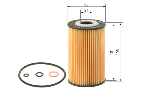 Filtro de aceite P9108 Bosch, Imagen 7