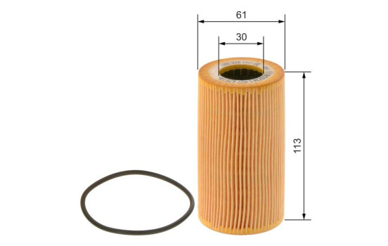 Filtro de aceite P9144 Bosch, Imagen 2