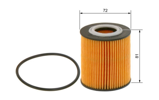 Filtro de aceite P9197 Bosch, Imagen 3