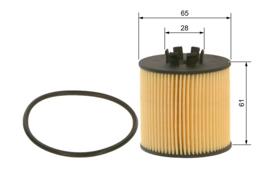 Filtro de aceite P9301 Bosch, Imagen 4