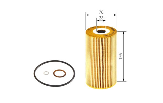 Filtro de aceite P9646 Bosch