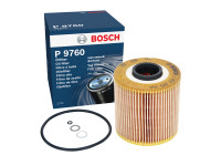 Filtro de aceite P9760 Bosch