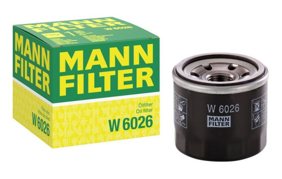 Filtro de aceite W 6026 MANN-FILTER, Imagen 4