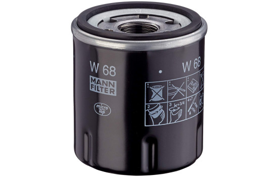Filtro de aceite W 68 Mann