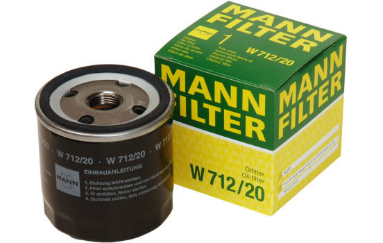 Filtro de aceite W 712/20 Mann