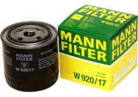 Filtro de aceite W 920/17 MANN-FILTER