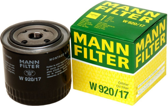 Filtro de aceite W 920/17 Mann