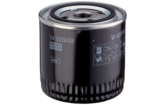 Filtro de aceite W 920/48 MANN-FILTER