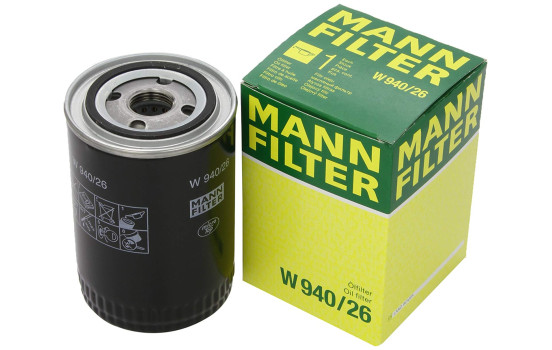 Filtro de aceite W 940/26 MANN-FILTER