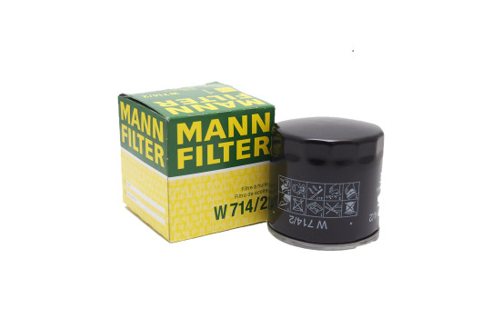 Filtro de aceite W714/2 MANN-FILTER, Imagen 3