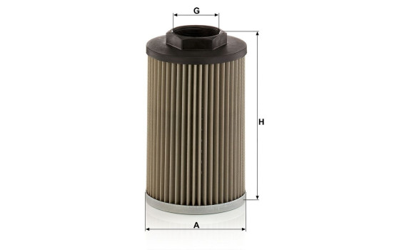 Filtro hidráulico HD 130 MANN-FILTER, Imagen 2