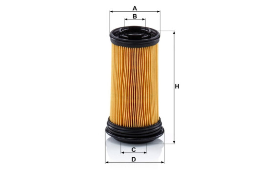 Filtro de urea U5001KIT MANN-FILTER, Imagen 2