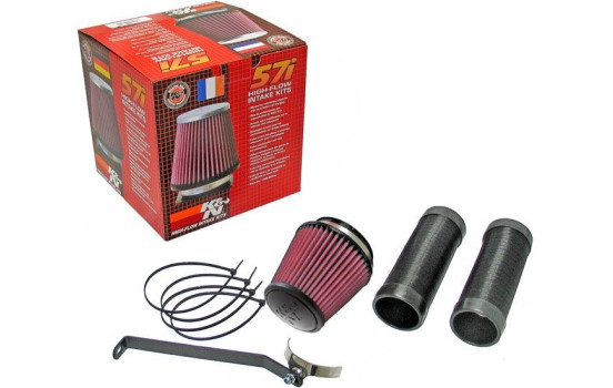 Kit de rendimiento K&N 57i compatible con BMW E87 118D/120D + E90 318D/320D 3/2007- (57-0680) K&N, Imagen 2