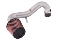 Kit K&N Typhoon para Honda Civic L4-1.7L (SR) 2001-2005, color plateado (69-1008TS) K&N