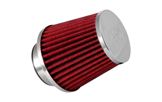 Filtro de repuesto universal K&N serie RG con 3 diámetros de conexión - Longitud 114 mm - Rojo (RG-1003RD-L)